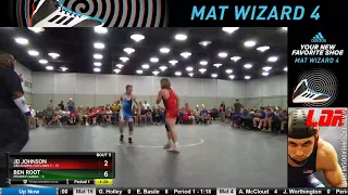 Mat 14 182 JD Johnson Oklahoma Outlaws 1 Vs Ben Root Pennsylvania