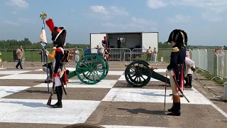 Живые шахматы. 5-éme Régiment de Cuirassiers | 5-й Кирасирский. Бородино 2019