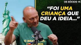 POR QUE TEM UMA ESTÁTUA DA LIBERDADE NA FRENTE DA HAVAN? Luciano Hang EXPLICA | Os Sócios Podcast