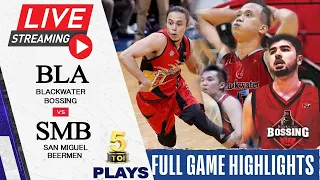 PBA Live Stream 2021: San Miguel Beermen vs Blackwater Bossing | Full Game Highlights | Top 5 Plays