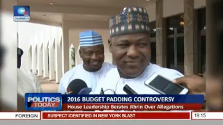 Politics Today: Budget Padding Allegations And Nass Resumption Pt. 1