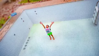 O PIOR ACONTECEU COM A MINHA PISCINA 😭 * Tivemos que esvaziar nossa piscina !