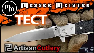 Как работает классика из Китая?! Тест ножа Artisan Cutlery Classic