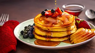 How to Make Fully Pancakes Recipe! (Fluffiest Pancakes)