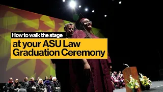 How to wear your hood at your ASU Law graduation