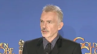 Billy Bob Thornton in the 72nd Golden Globes Press Room