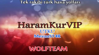 Femberi & Bensen - HaramKur VlP Wolfteam Oyuncu Rap şarkısı (SON KRAL)
