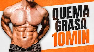 EJERCICIOS PARA ADELGAZAR, 10 MIN RUTINA INTENSA HIIT - EJERCICIOS EN CASA PARA QUEMAR GRASA