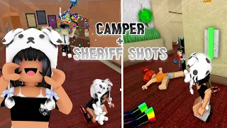 MM2 BEATING CAMPERS w/ SHERIFF/HERO MONTAGE.. (Murder Mystery 2)