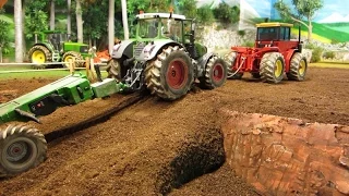 MACHINERY STUCK and Rescue with Tractor on the Corleone Farm