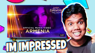 INDIAN REACTION  To Maléna - Qami Qami - Armenia 🇦🇲 - Official Music Video - Junior Eurovision 2021