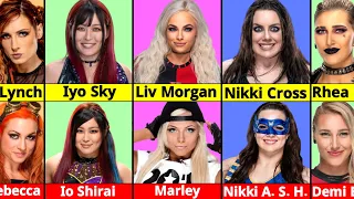 WWE Female Wrestler Name Changes