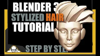 How To Make Stylized Hair In Blender 3.3 Step By Step Geometry Nodes Tutorial