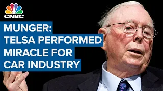 Charlie Munger: What Tesla has done in the car industry is a minor miracle