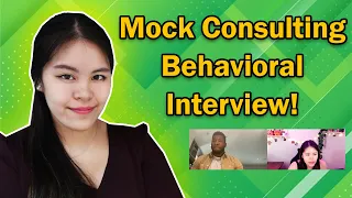 Mock Technology Consulting Behavioral Interview | CAREER COACHING WITH CHRISTINE