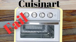 Cuisinart TOA-60 Toaster Oven Air Fryer Review and demo. This Amazon BEST SELLER is NOT worth it!