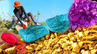 Top video ! ROCK & ROLL on Hill Meet more gems found -OMG! Find my most expensive pearls and gold.