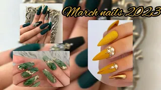 March Nails 2023♥️ March nails ideas💕 March Nails design♥️ Nailsart☺️ Nails ideas 2023💕 March Nails