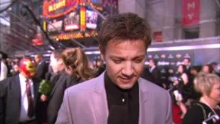 Jeremy Renner's 'The Avengers' World Premiere Red Carpet Soundbites