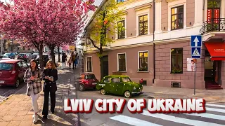 Lviv 4K | BICYCLE RIDE THROUGH THE STREETS OF Lviv | 2024 | CITY TOUR