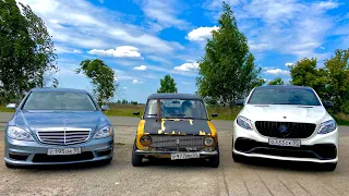 Битвы Audi A7 vs BMW X5 vs Honda Accord. Mercedes AMG GLC 43 vs GLE 63