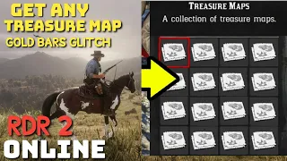 RAPID SPAWN ALL TREASURE MAPS GLITCH (INCLUDING LAKE ISABELLA) - RDR2 ONLINE - RED DEAD ONLINE