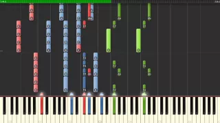 What Makes You Beautiful — One Direction, How To play, Piano  Synthesia Tutorial