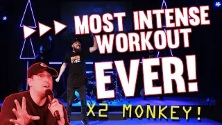 MOST INTENSE WORKOUT EVER! - DOUBLE SPEED MONKEY!