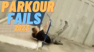 Ultímate parkour fails | 2023