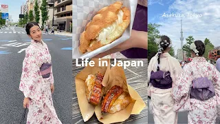 Life in Japan | best Asakusa day trip, kawaii japanese food, fun girl's day out in Tokyo!