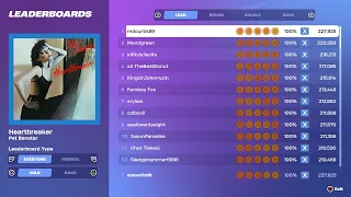 [Fortnite Festival S1] Heartbreaker Expert Lead 100% FC World Record