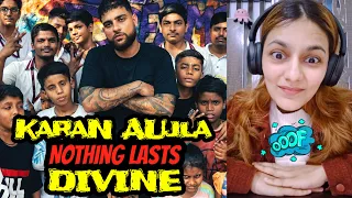 Nothing Lasts - Karan Aujla, Most TOUCHING Song ft. DIVINE - Reaction | #newpunjabisong2024 #dammit