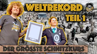 Holzkunst Scholz Weltrekord Schnitzkurs 2022 / Official Guinness world record