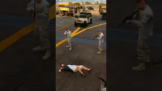 STEALING JET FROM ARMY BASE! #shorts #shortfeed #gta5 #short