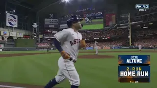 Jose Altuve's Game Tying 2 Run Homerun vs Redsox (10-15-2021)