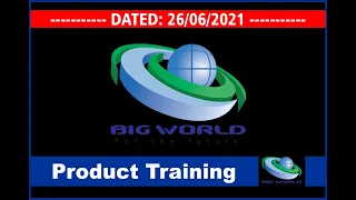 Big World Product Training