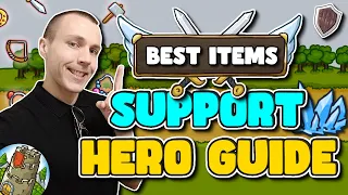 Grow Castle 2024 | Best Items for Heroes Guide | Support Units