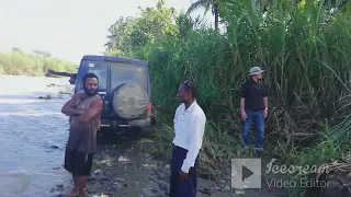 River Crossing Champions League Papua New Guinea  #PNG #Adventure #Trucks #stream