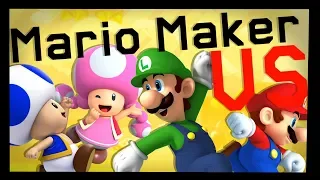 3 Idiots and 1 SUPER GENIUS Play Mario Maker 2 (Guess who wins)