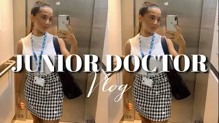 VLOG | MY FIRST DAY AS A JUNIOR DOCTOR IN LONDON