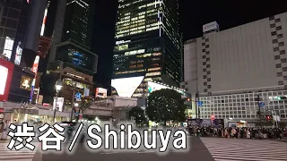 東京・渋谷の夜散歩 / 2021.02【8K360°高画質VR映像】
