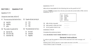 CAMBRIDGE OFFICIAL GUIDE TO IELTS | TEST 3 | LISTENING