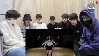 bts reaction to blackpink Pink Venom Danch Practice Video