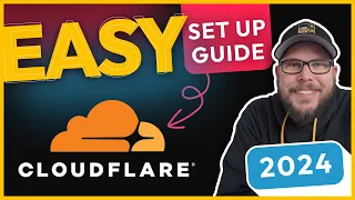 How to Setup @cloudflare  FAST (DNS, Performance, Security) Updated 2024 - FREE PLAN!