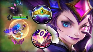 Zoe with New Items is Good? (100% Performance) - Build & Runes - Wild Rift Zoe Gameplay