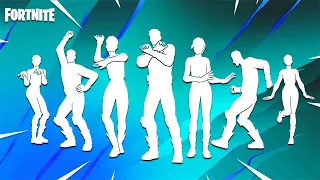 Top 50 Legendary Fortnite Dances & Emotes! (Katt, The Squabble, Interstellar Bass, Jubi Slide)