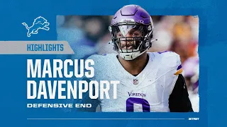 Marcus Davenport Highlights | Detroit Lions