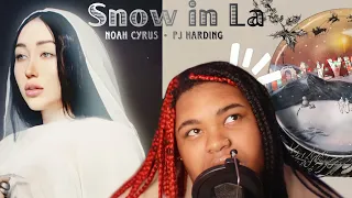 Not a Vocal Coach Reacts to Noah Cyrus & Pj Harding “Snow in La”