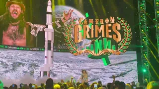 Cameron Grimes WWE NXT Stand And Deliver 2022 Entrance Live!