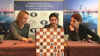 Press Conference Round 7: Viktorija Cmilyte (LTU) - Bela Khotenashvili (GEO)